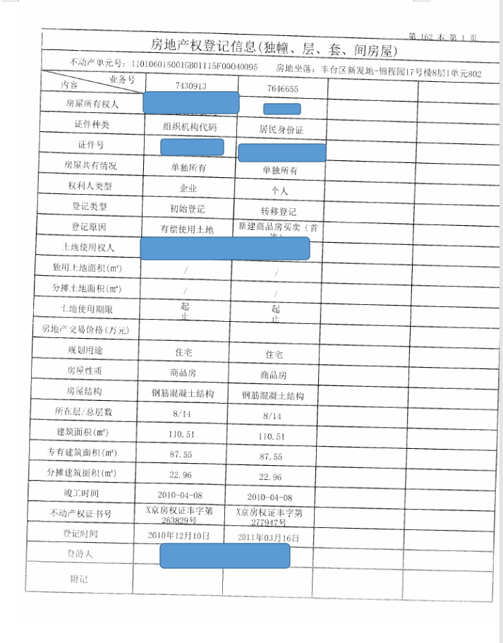 天伦锦城17号楼8层1单元802号
